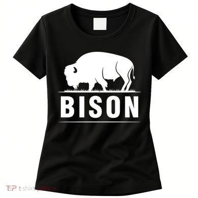 Simple Bison Logo Women's T-Shirt