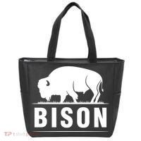 Simple Bison Logo Tote Bag thumb 0