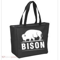 Simple Bison Logo Tote Bag thumb 2