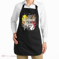 Softball Baseball Mama Game Day Ballpark Mama Mothers Day Apron thumb 2