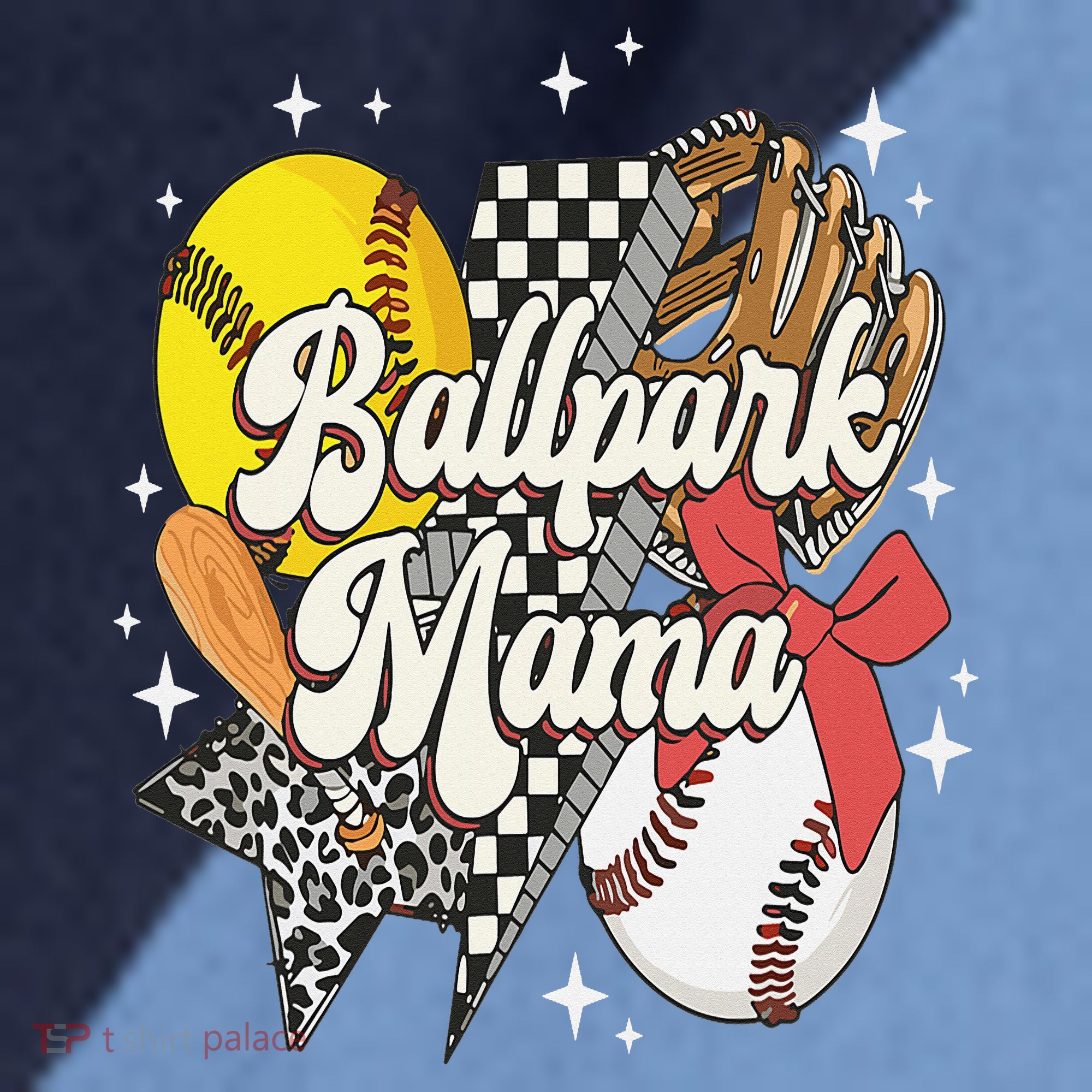 Softball Baseball Mama Game Day Ballpark Mama Mothers Day Raglan Baseball Sleeve Shirt