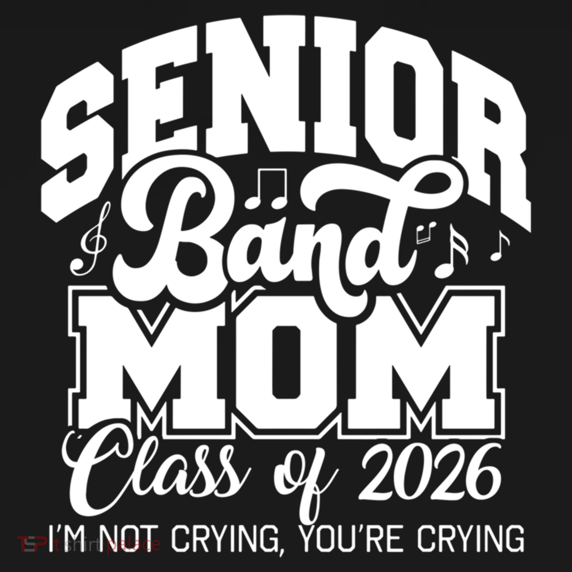 Senior Band Mom 2026 Class Of 2026 Cheer Band Meaningful Gift Women's Hoodie