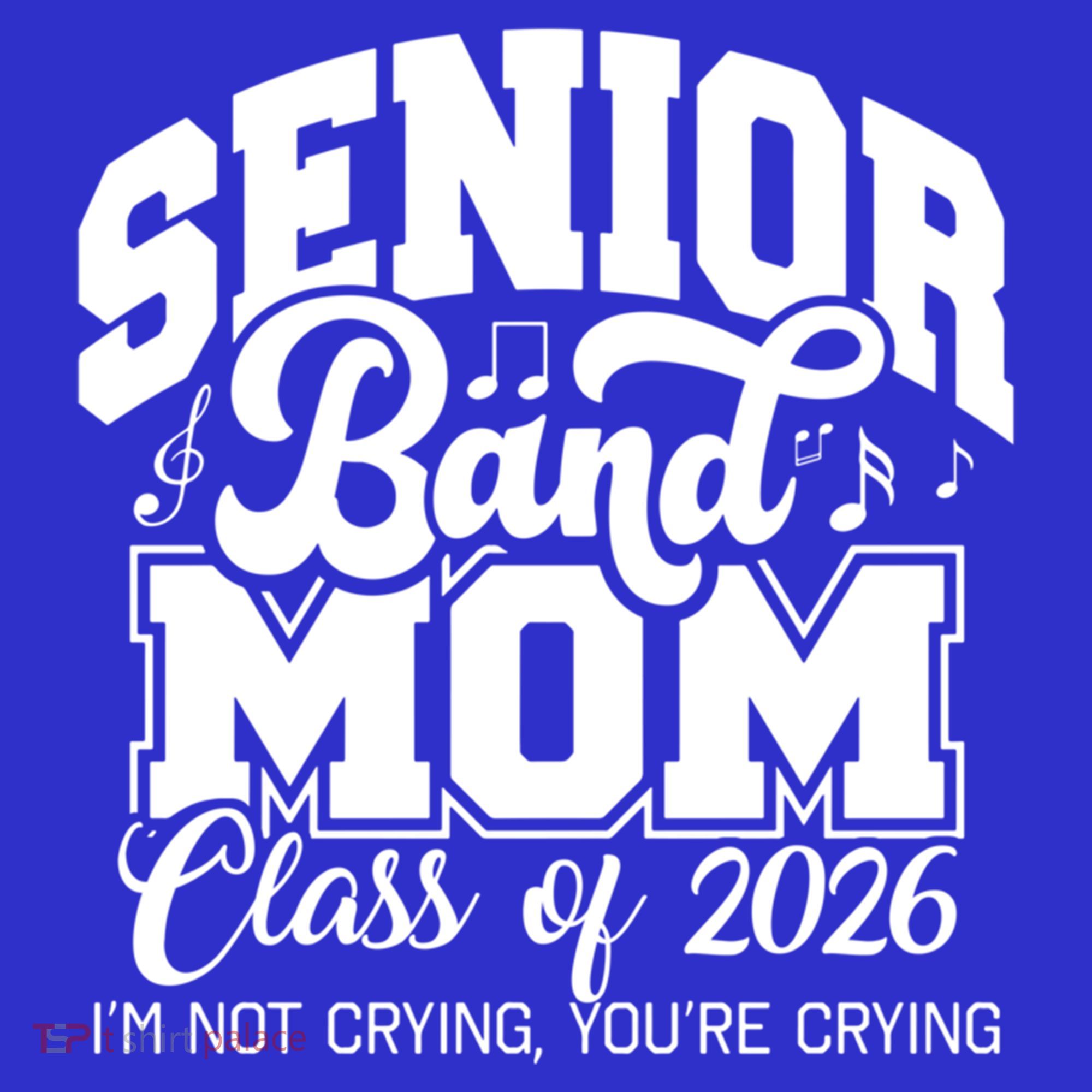 Senior Band Mom 2026 Class Of 2026 Cheer Band Meaningful Gift Apron