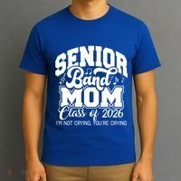 Senior Band Mom 2026 Class Of 2026 Cheer Band Meaningful Gift T-Shirt thumb 3