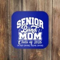 Senior Band Mom 2026 Class Of 2026 Cheer Band Meaningful Gift Coaster thumb 0
