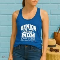 Senior Band Mom 2026 Class Of 2026 Cheer Band Meaningful Gift Women's Tank Top thumb 2