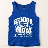 Senior Band Mom 2026 Class Of 2026 Cheer Band Meaningful Gift Tank Top thumb 2