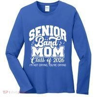 Senior Band Mom 2026 Class Of 2026 Cheer Band Meaningful Gift Women's Long Sleeve Shirt thumb 0