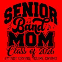 Senior Band Mom 2026 Class Of 2026 Cheer Band Meaningful Gift Santa Hat thumb 1