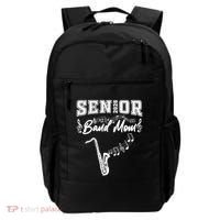 Senior Band Mom 2026 Saxophone Marching Band Class Of 2026 Gift Backpack thumb 0