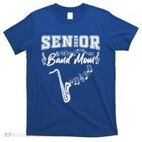 Senior Band Mom 2026 Saxophone Marching Band Class Of 2026 Gift T-Shirt thumb 0