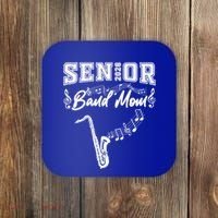 Senior Band Mom 2026 Saxophone Marching Band Class Of 2026 Gift Coaster thumb 0