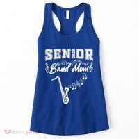 Senior Band Mom 2026 Saxophone Marching Band Class Of 2026 Gift Women's Tank Top thumb 0