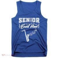 Senior Band Mom 2026 Saxophone Marching Band Class Of 2026 Gift Tank Top thumb 0