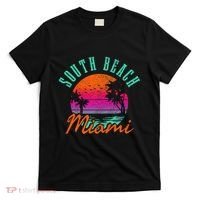 South Beach Miami Retro Florida Usa Souvenir T-Shirt thumb 0