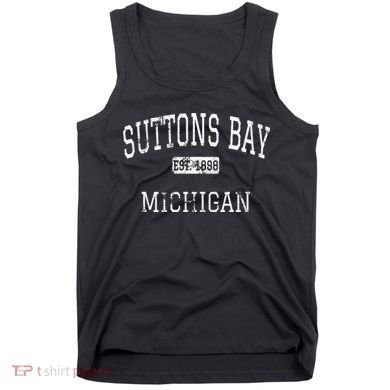 Suttons Bay Michigan MI Vintage Tank Top