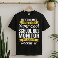 School Bus Monitor T Funny T-Shirt thumb 2