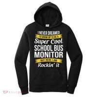 School Bus Monitor T Funny Women's Hoodie thumb 0