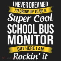 School Bus Monitor T Funny Hat thumb 2