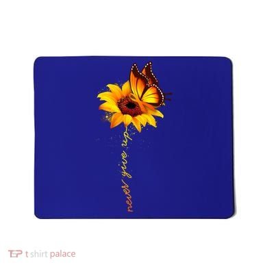 Sunflower Butterfly Multiple Sclerosis Awareness Ms Warrior Gift Mousepad