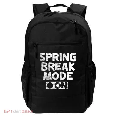 Spring Break Mode On Backpack