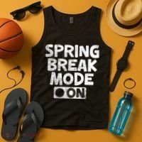 Spring Break Mode On Tank Top thumb 4