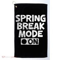 Spring Break Mode On Golf Towel thumb 0