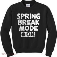 Spring Break Mode On Kids Sweatshirt thumb 0