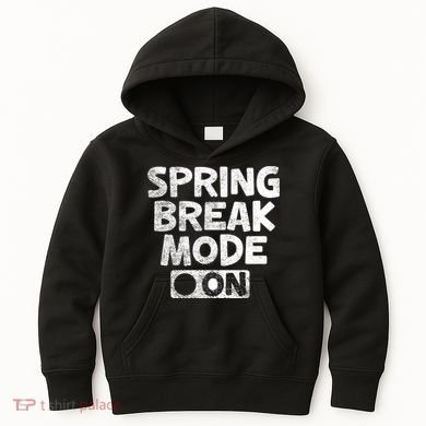 Spring Break Mode On Kids Hoodie