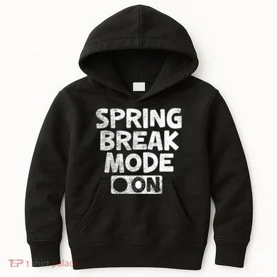 Spring Break Mode On Kids Hoodie