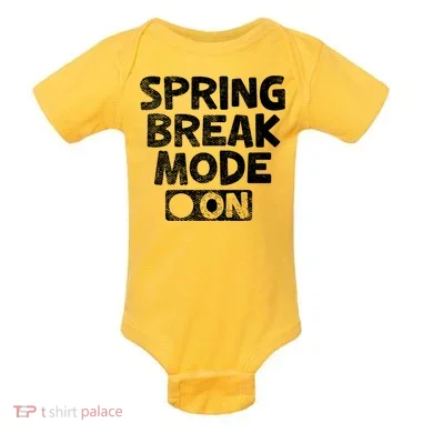 Spring Break Mode On Baby Bodysuit
