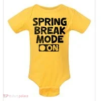 Spring Break Mode On Baby Bodysuit thumb 0