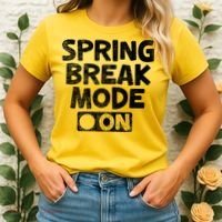 Spring Break Mode On Women's T-Shirt thumb 2