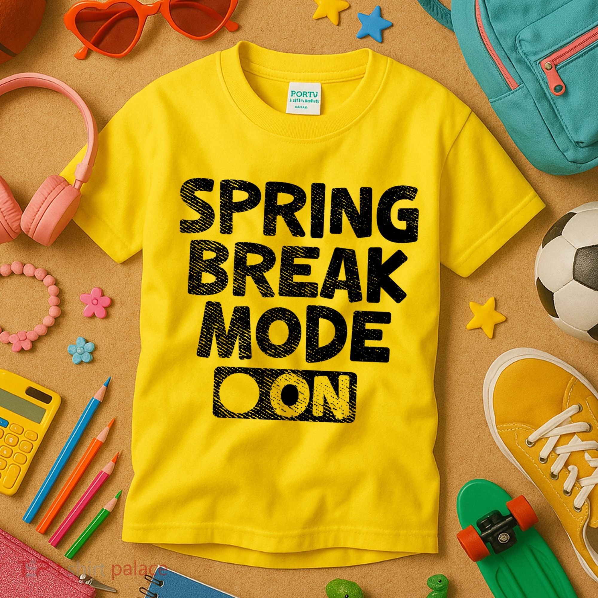 Spring Break Mode On Kids T-Shirt