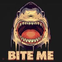 Shark Bite Me Gift Performance Fleece Hoodie thumb 2