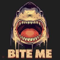Shark Bite Me Gift Hat thumb 2