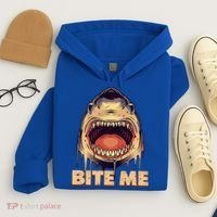 Shark Bite Me Gift Hoodie thumb 4