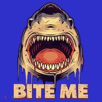 Shark Bite Me Gift Kids Hoodie thumb 5