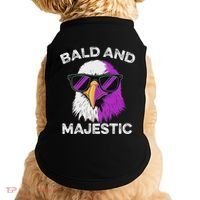 Sexy Bald Majestic Dad Husband Grandpa Joke Doggie Tank thumb 0