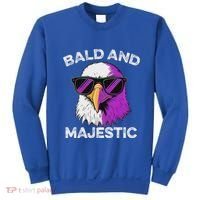 Sexy Bald Majestic Dad Husband Grandpa Joke Sweatshirt thumb 0