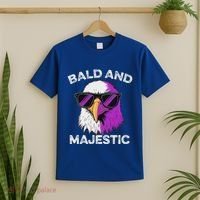 Sexy Bald Majestic Dad Husband Grandpa Joke T-Shirt thumb 2