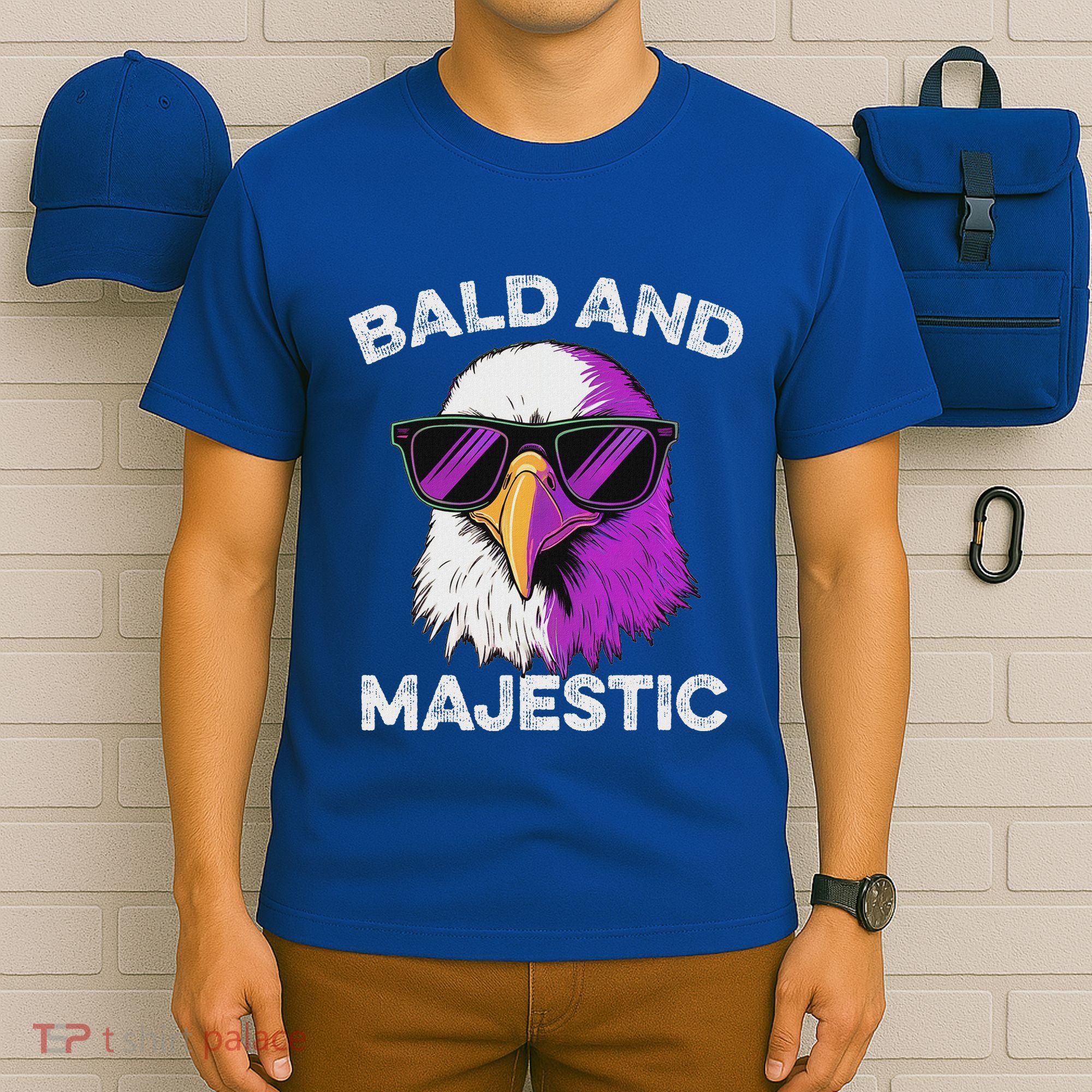 Sexy Bald Majestic Dad Husband Grandpa Joke T-Shirt