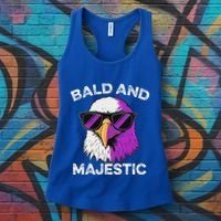 Sexy Bald Majestic Dad Husband Grandpa Joke Women's Tank Top thumb 3