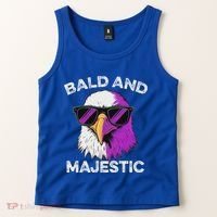 Sexy Bald Majestic Dad Husband Grandpa Joke Tank Top thumb 2