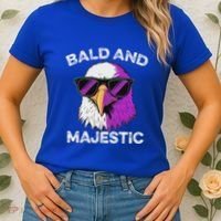 Sexy Bald Majestic Dad Husband Grandpa Joke Women's T-Shirt thumb 2