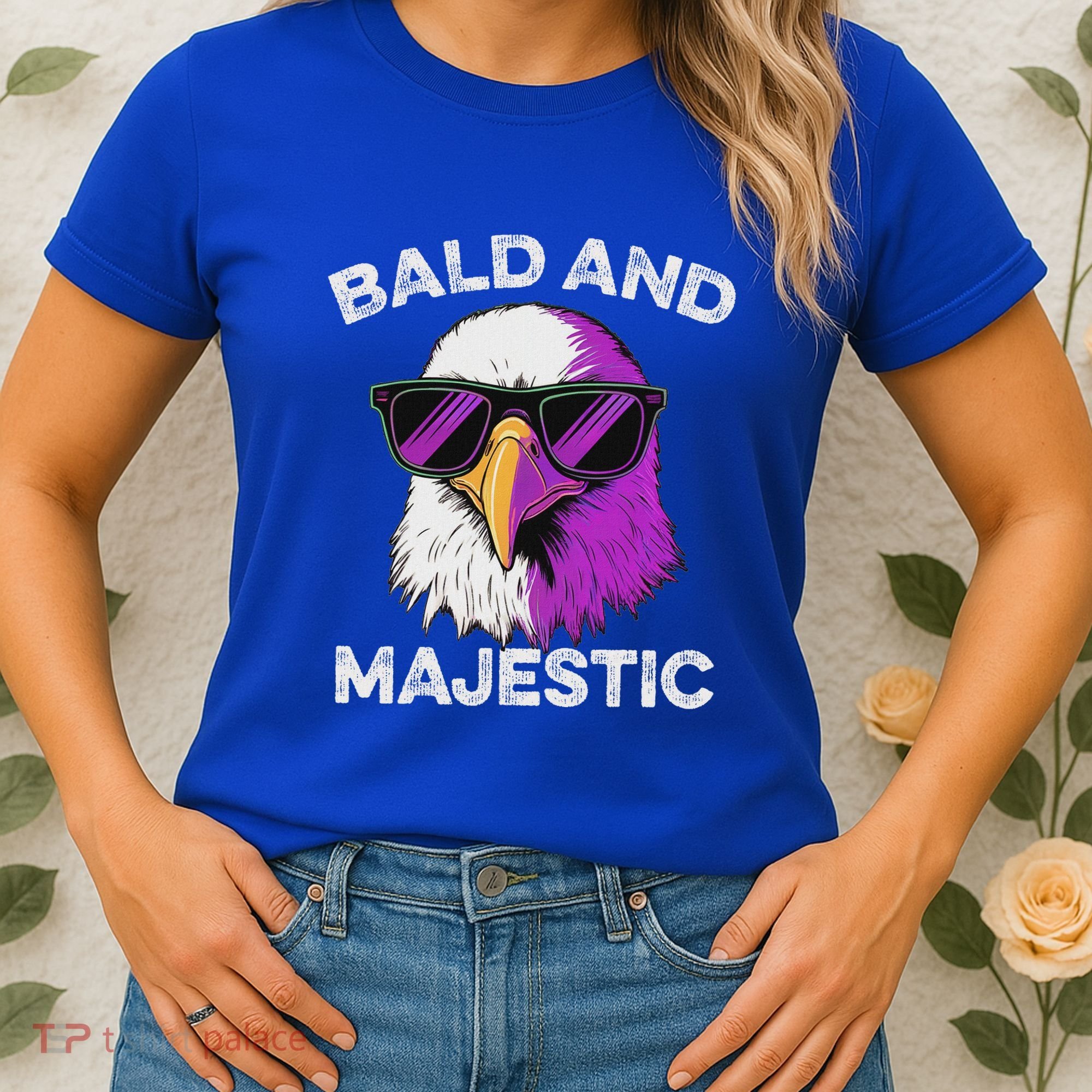 Sexy Bald Majestic Dad Husband Grandpa Joke Women's T-Shirt