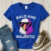 Sexy Bald Majestic Dad Husband Grandpa Joke Women's T-Shirt thumb 3