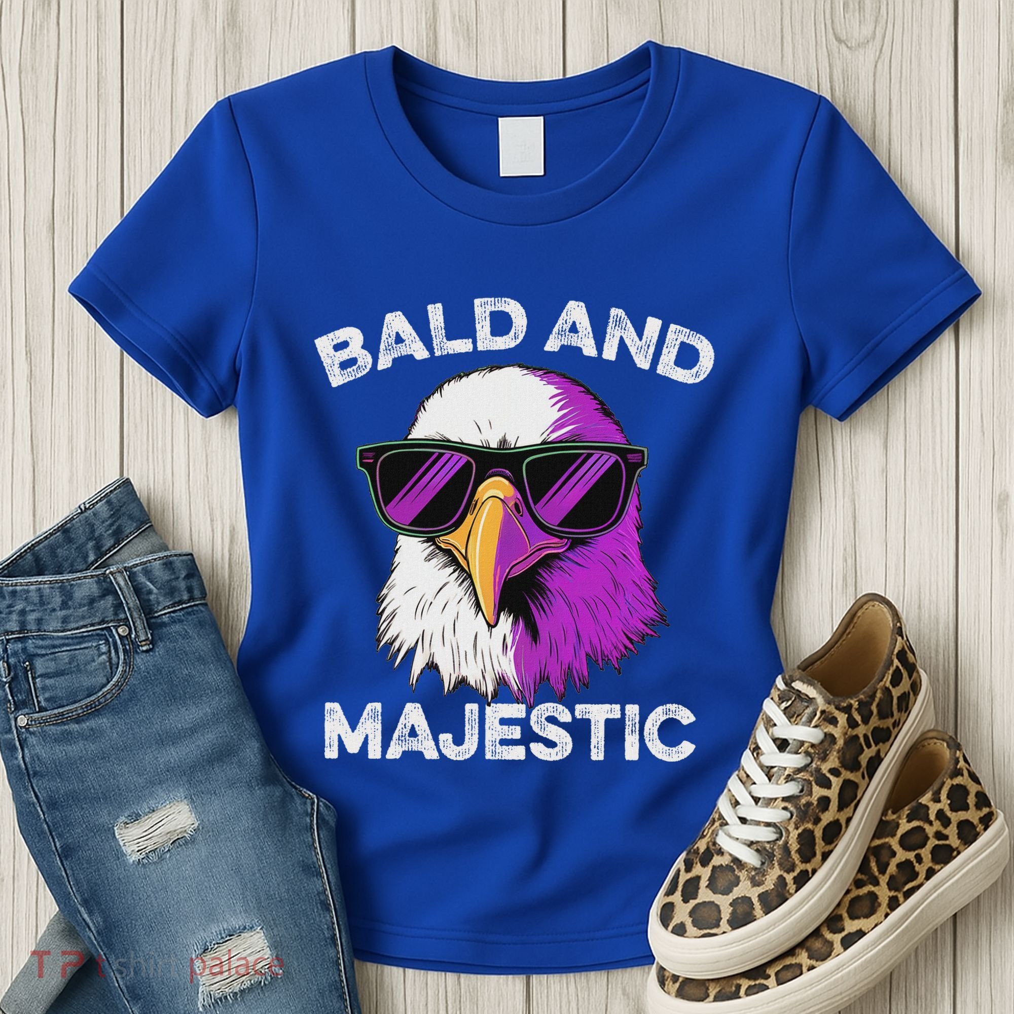 Sexy Bald Majestic Dad Husband Grandpa Joke Women's T-Shirt