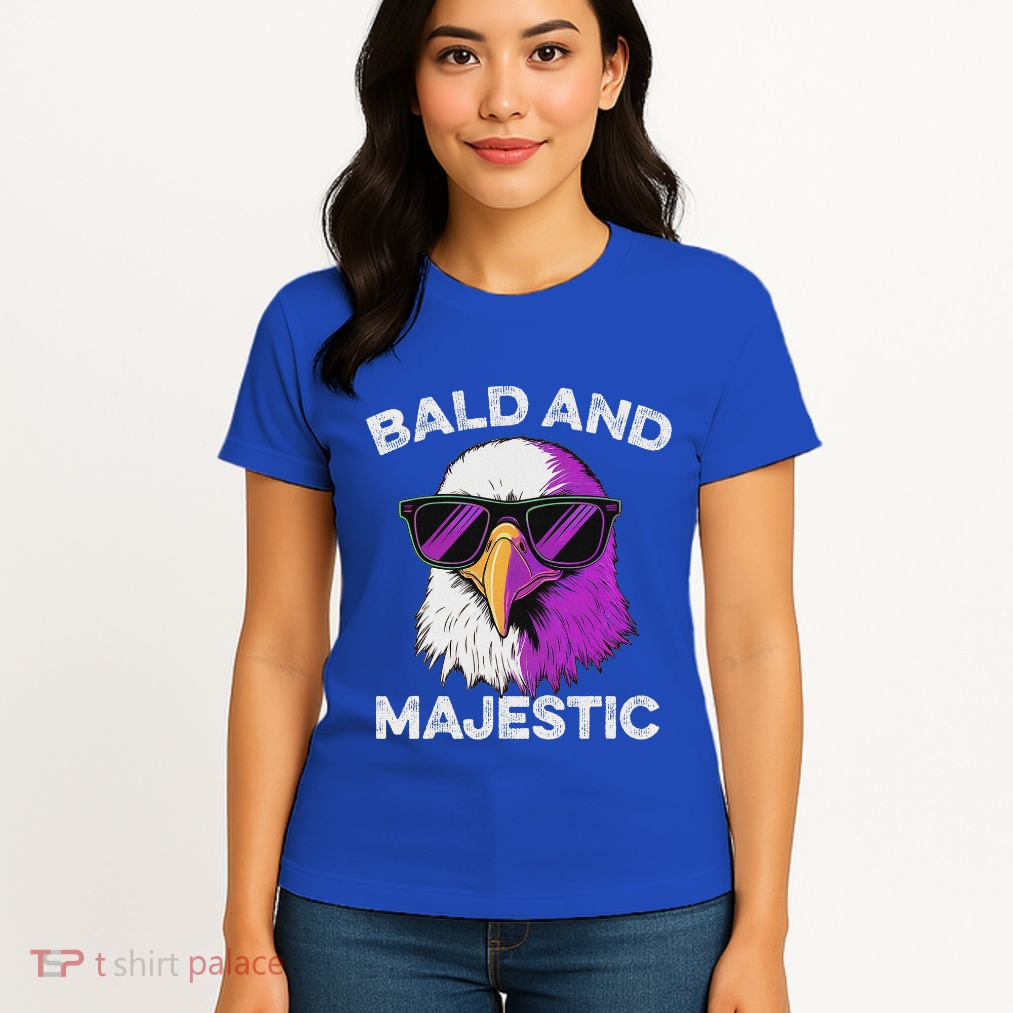 Sexy Bald Majestic Dad Husband Grandpa Joke Women's T-Shirt