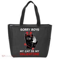 Sorry Boys My Cat Is My Valentine Tote Bag thumb 0